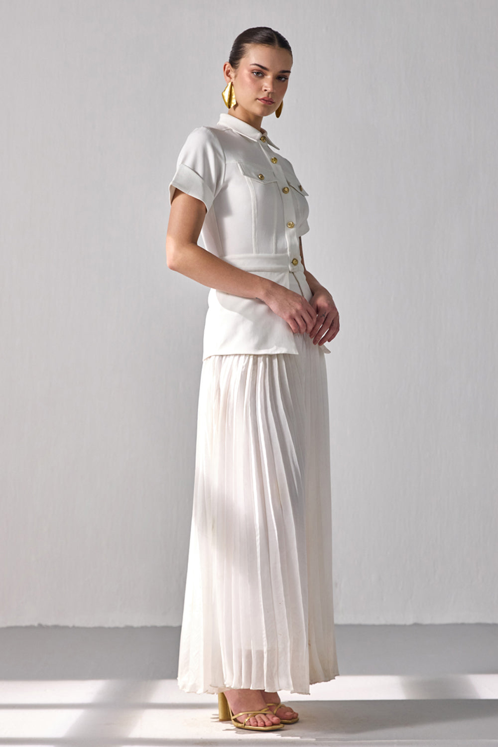 Ivory Safari Skirt